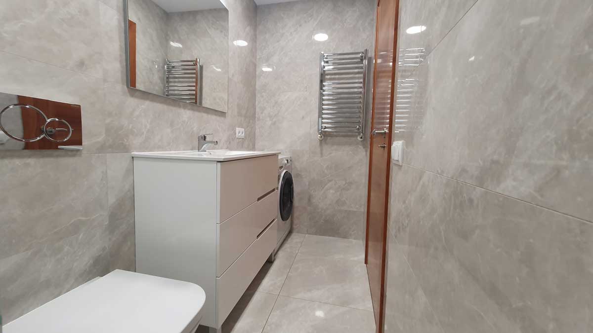Reforma de baño pequeño en la zona del Eixample en Barcelona