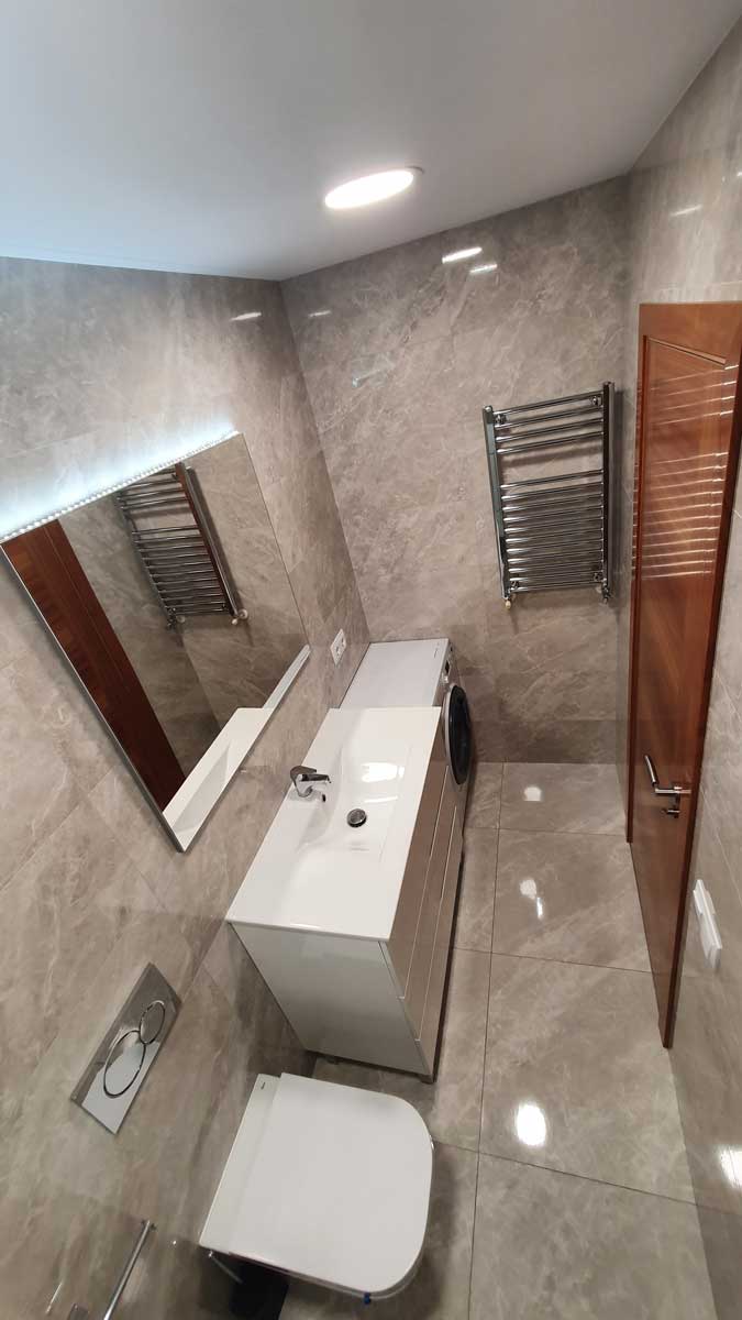 Reforma de baño pequeño en la zona del Eixample en Barcelona