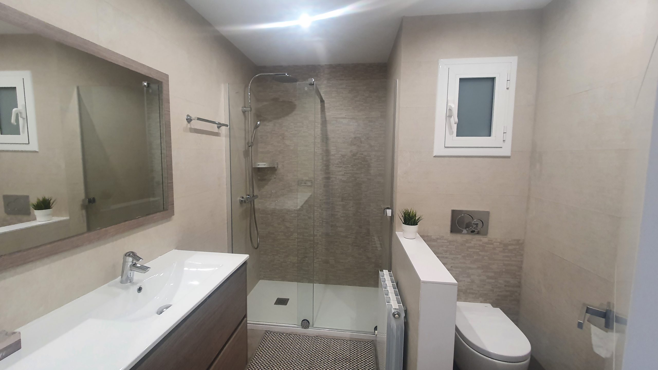 Reforma de baño en el barrio de El Carmel